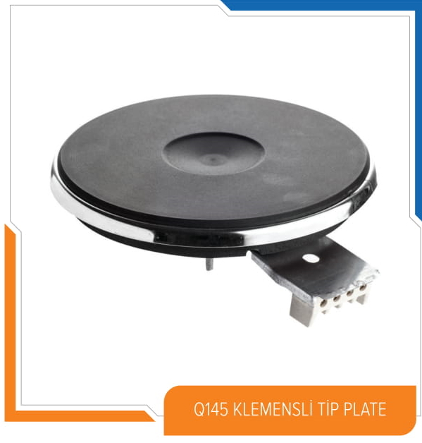 Q145 Klemensli Tip Plate / Q145 Electric Burner Stove / موقد كهربائي