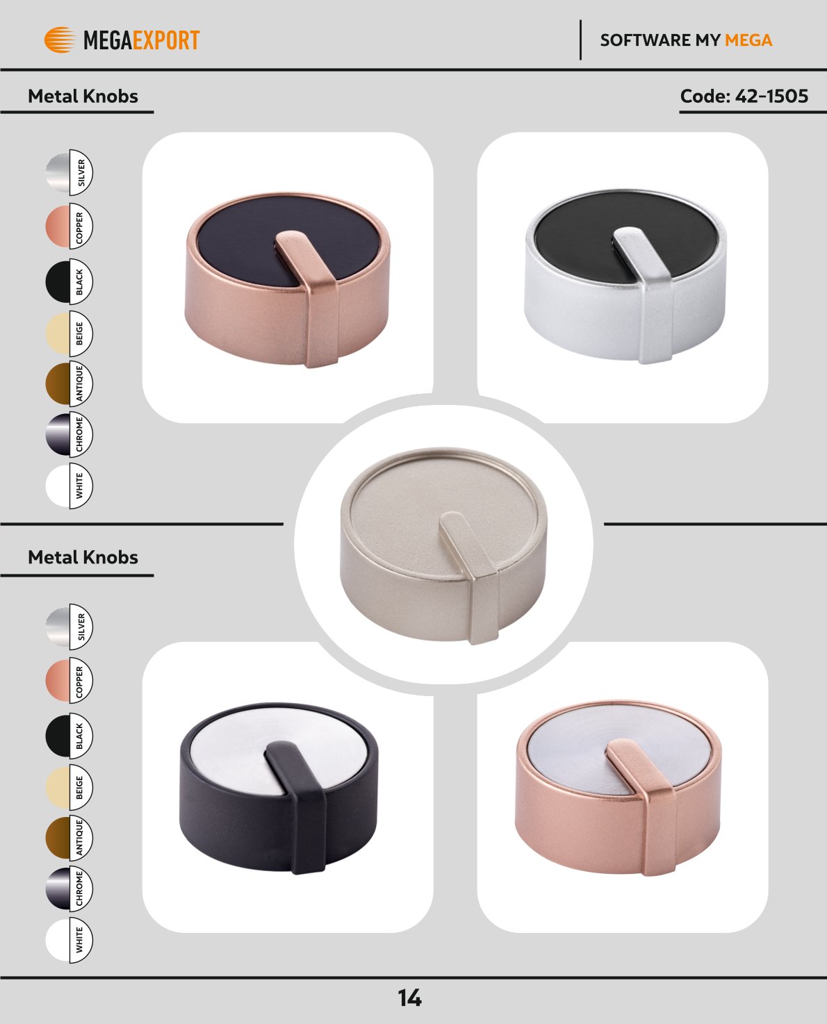 Metal Ocak ve Fırın Düğmeleri